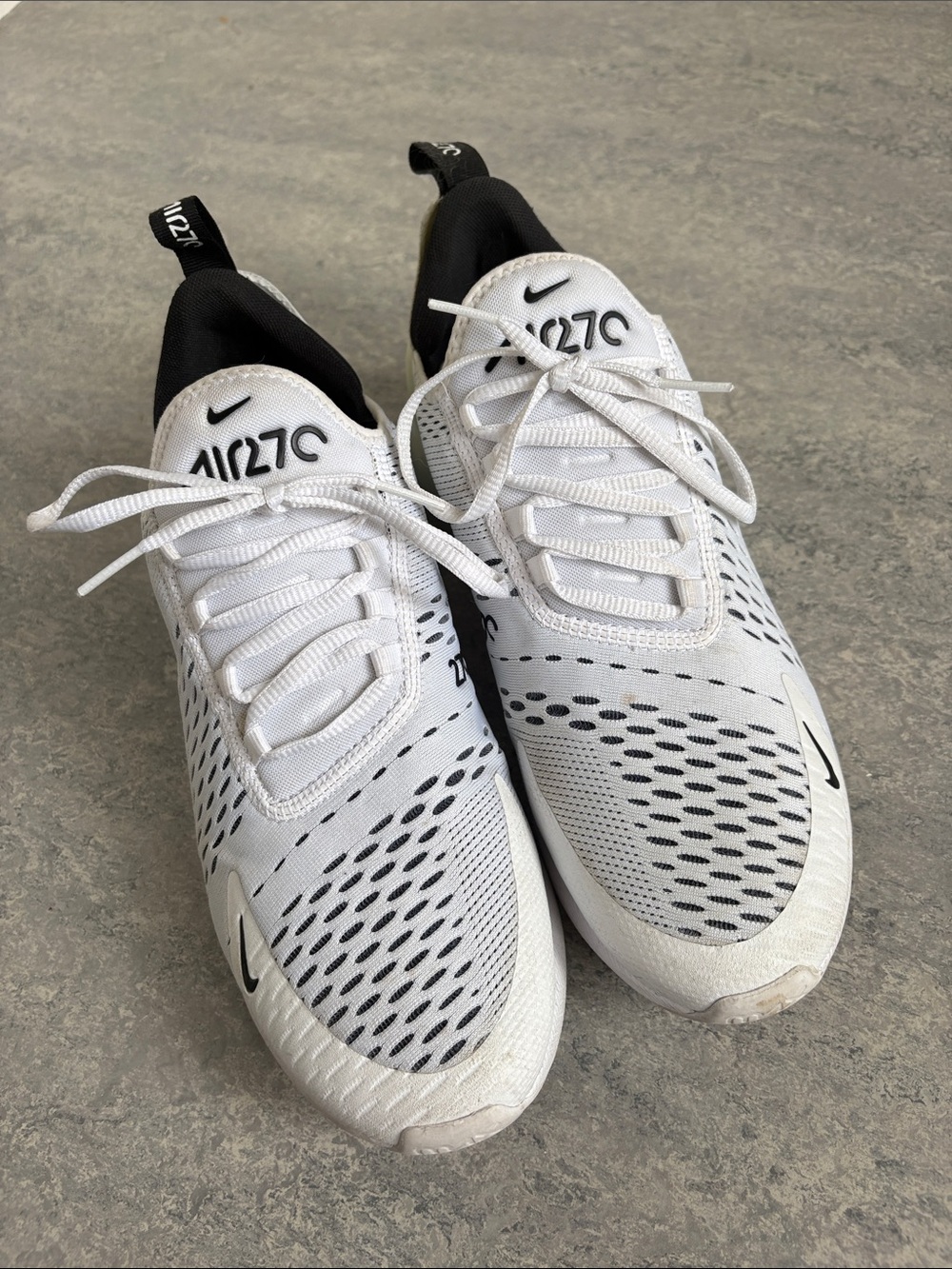 Nike Air Max 270 Sneakers - White/Black - Picture 4 of 4